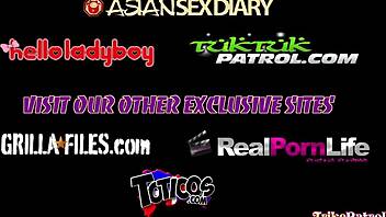 Chudá pinay naplnená hrubým nákladom cudzinca