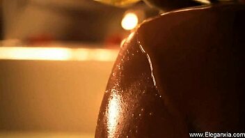 sexy indian milf strips down slowly