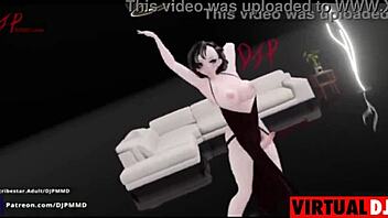 Cute Futa Rachel Dancing Seductively.