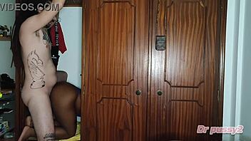 she hid in the closet after interracial sex with her brother-in-law, but her husband caught her.