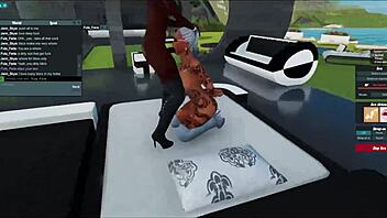 Addicted to cock, she gets fast anal fuck!