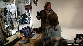 I’m ridin’ stepdad’s huge cock, can’t believe how big it is, ya know!