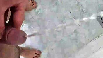 Young Twink Pisses Deliciously In The Shower