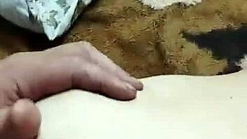 College Girl Teases in Garage, Gets Her Ass Worshiped by Older Man While on Phone