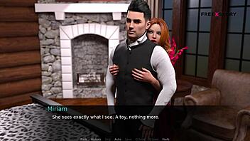 Dusklight Manor's John indulges in a thrilling threesome with vampire nurse Cora