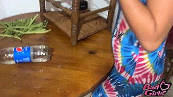 SEXY NIECE HAS SEX IN KITCHEN