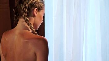 Can Busty Masseuse Seduce Her Stunning Client?