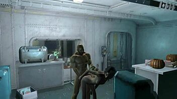 Futanari Gets Boldly Fucked In Fallout 4 Game