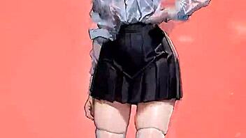 ai art tiktok dance compilation frieren toga eva