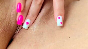 Excited stepsister fingers her wet tight pussy for cock