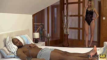 i mades love to black stranger in lacy underwear