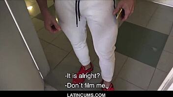 Latincums com - twink latin boy & three strangers from app have orgy for cash