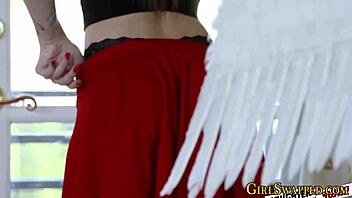 Teens in Stockings and Lingerie Get Plowed by Monster Cocks in Hardcore Group Fetish Scene