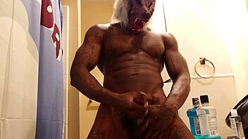 Big Black Hairy Dick Worship By Brunette Solo