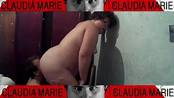 Couple Enjoys Intimate Licking Between Curvy Woman's Thighs