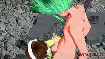 Dr Stone Hentai - Senku Ishigami & Yuzuriha Ogawa Hard Sex!