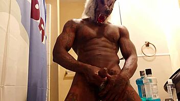 Big Black Hairy Dick Worship By Brunette Solo