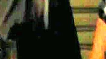 Blonde Dancer Pleasures Man, Woman, And Herself!