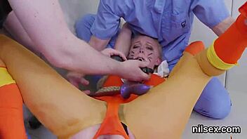 Sweetie Endures Harsh Anal Therapy