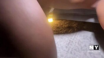 Cute Latin model gets drilled by her lover - amateur couple Nysdel