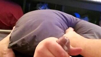 Oh, My Small Cock Getting Stroked So Intensely!