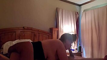 Amateur Feels Intense Pleasure While Eating Pussy