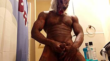 Big Black Hairy Dick Worship By Brunette Solo