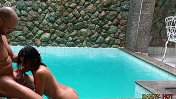 Steamy session with sizzling hot Ksal in a luxurious suite, indulging in an exhilarating waterfall encounter and multiple climaxes