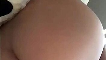 Is this blonde teen ready for transparent anal dildo with crossdressing partner?