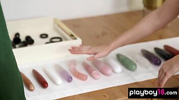 damn, these amateur babes are wild with new sex toys! 😜