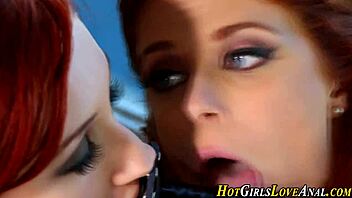 Ginger Lez Ho Gets Rimjob