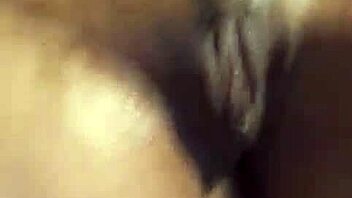 Latina with big ass intensely masturbates her sexy pussy in mature solo session.