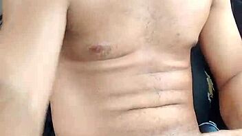 Solo Boy Masturbates Outdoors Intensely