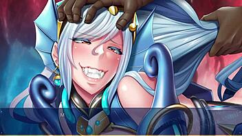 Yo, check Seigi no Henshin Heroine getting bent over for epic hentai creampie action in this wild game scene!