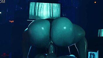 sadako from the ring likes you in this 3d porn scene