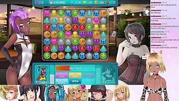 vtuber lewdneko plays huniepop double date