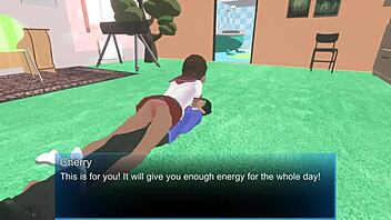 how does femdom university start with cherry enslavement?