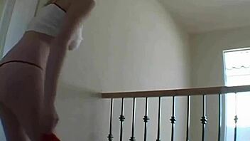 Hot Blonde Teen 18+ Poses Teasingly In Her Panties.