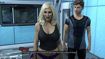 hey, wanna play strip poker with me in space 35 adventure?