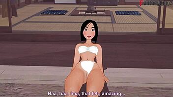 Fa Mulan Stars in Wild Fantasy Sex Adventure by FantasyKing3