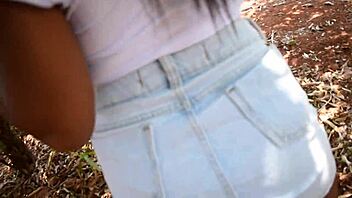 Teen lets friend fuck her without panties