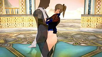 3D animated hentai featuring beautiful Asian girl in kinky orgasm
