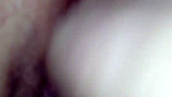 Wife gets finger fucked in wet pussy.