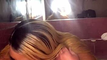 Zaharii, umm, playin with herself in hot tub!