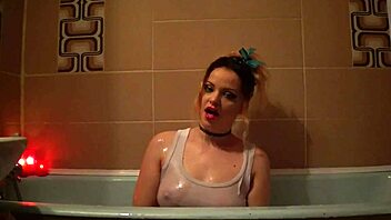 relaxing bath session