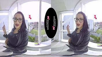 hot german big tits tranny in vr sex