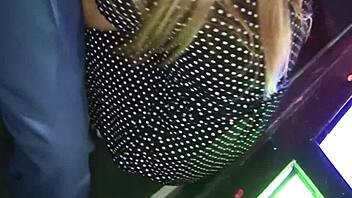 Hey, wanna see a real lapdance milf Dora go raw with a client for no-condom action?