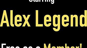 Alex Legend slams his huge cock deep into Christie Steven's wet ass