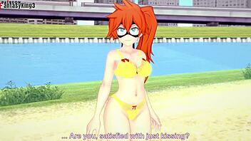 Itsuka Kendo casually fucks in Boku no Hero hentai scene with big tits bouncing