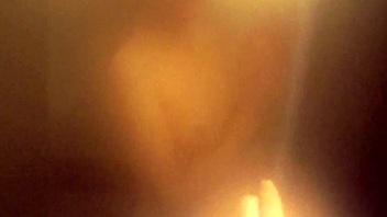 my hot boyfriend playfully chases me into the bathroom with a surprise